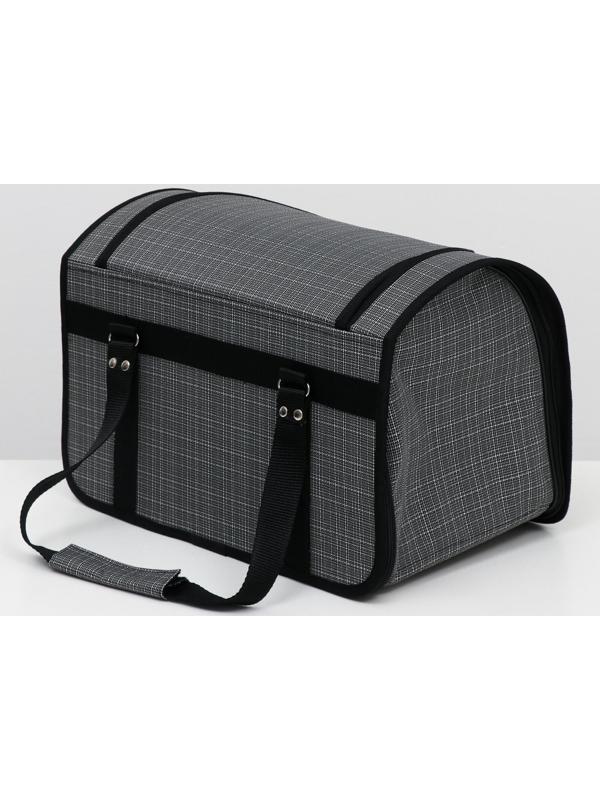 Сумка-переноска с люком, 40 х 25 х 27 см, микс цветов