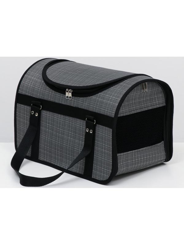 Сумка-переноска с люком, 40 х 25 х 27 см, микс цветов