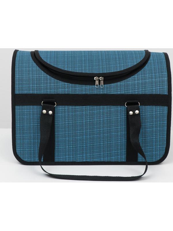 Сумка-переноска с люком, 40 х 25 х 27 см, микс цветов