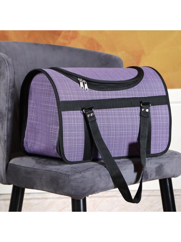 Сумка-переноска с люком, 40 х 25 х 27 см, микс цветов