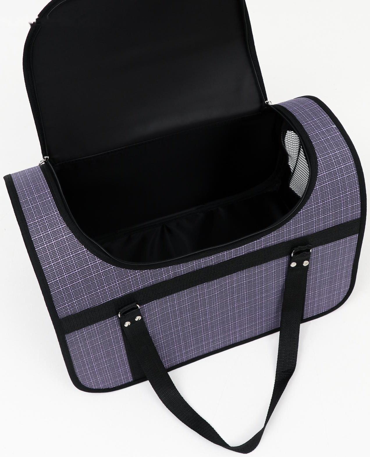 Сумка-переноска с люком, 46 х 28,5 х 29 см, микс цветов