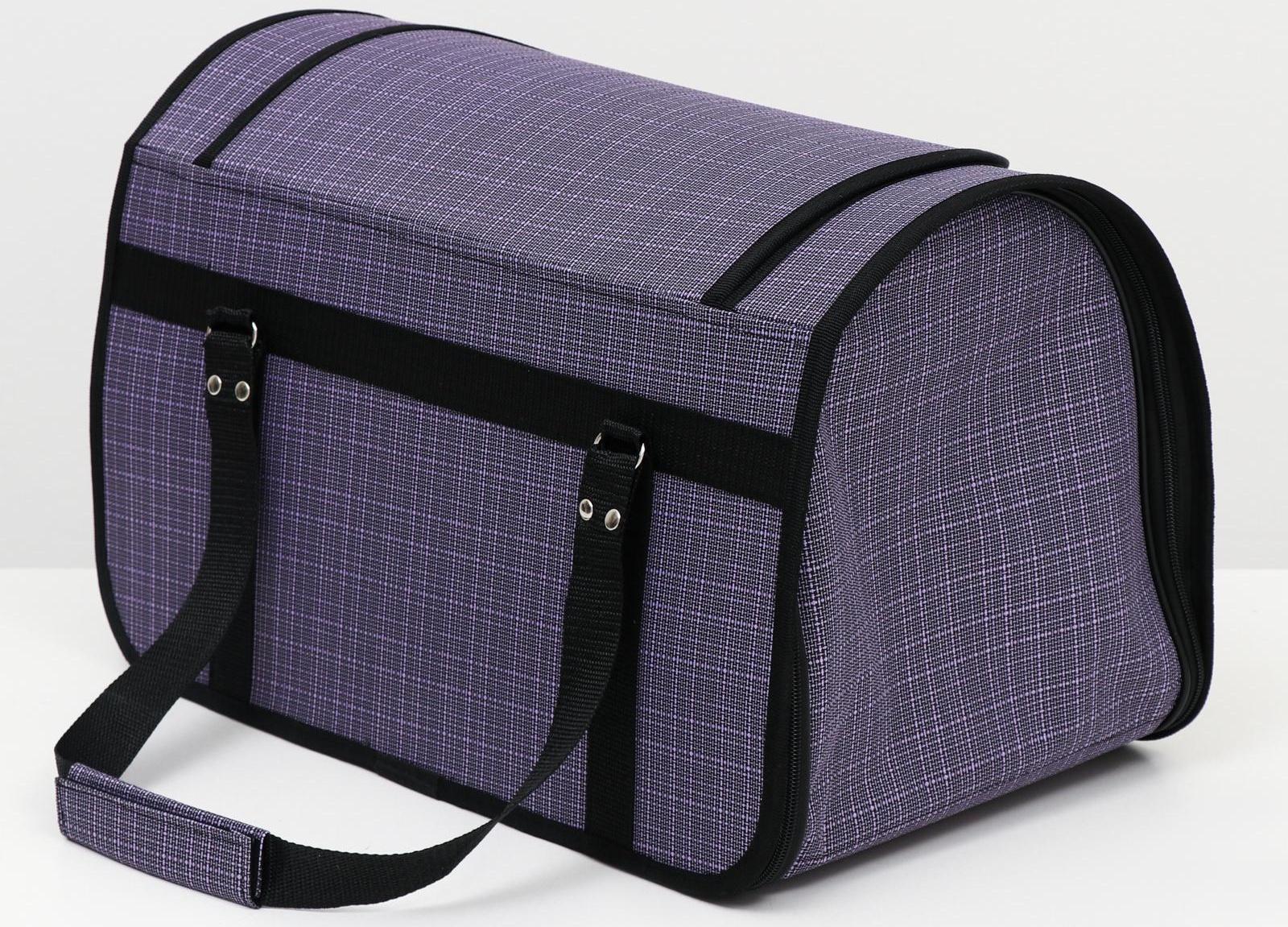 Сумка-переноска с люком, 46 х 28,5 х 29 см, микс цветов