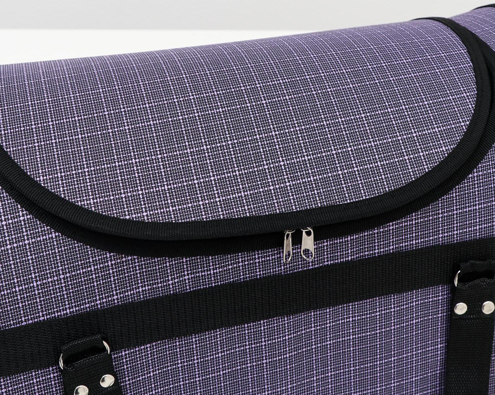 Сумка-переноска с люком, 46 х 28,5 х 29 см, микс цветов