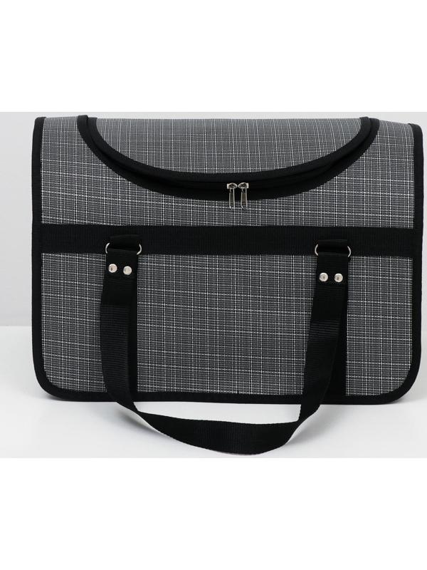 Сумка-переноска с люком, 46 х 28,5 х 29 см, микс цветов