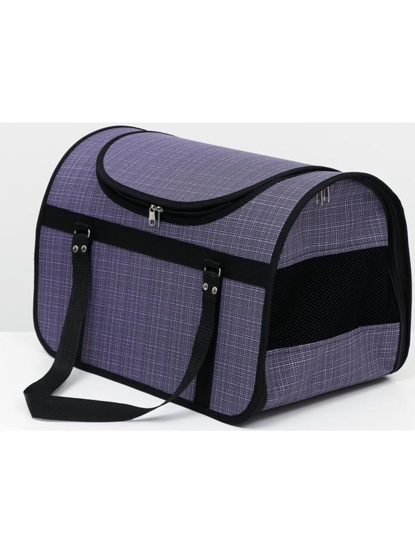 Сумка-переноска с люком, 46 х 28,5 х 29 см, микс цветов