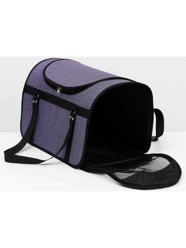 Сумка-переноска с люком, 46 х 28,5 х 29 см, микс цветов