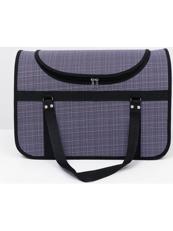 Сумка-переноска с люком, 46 х 28,5 х 29 см, микс цветов