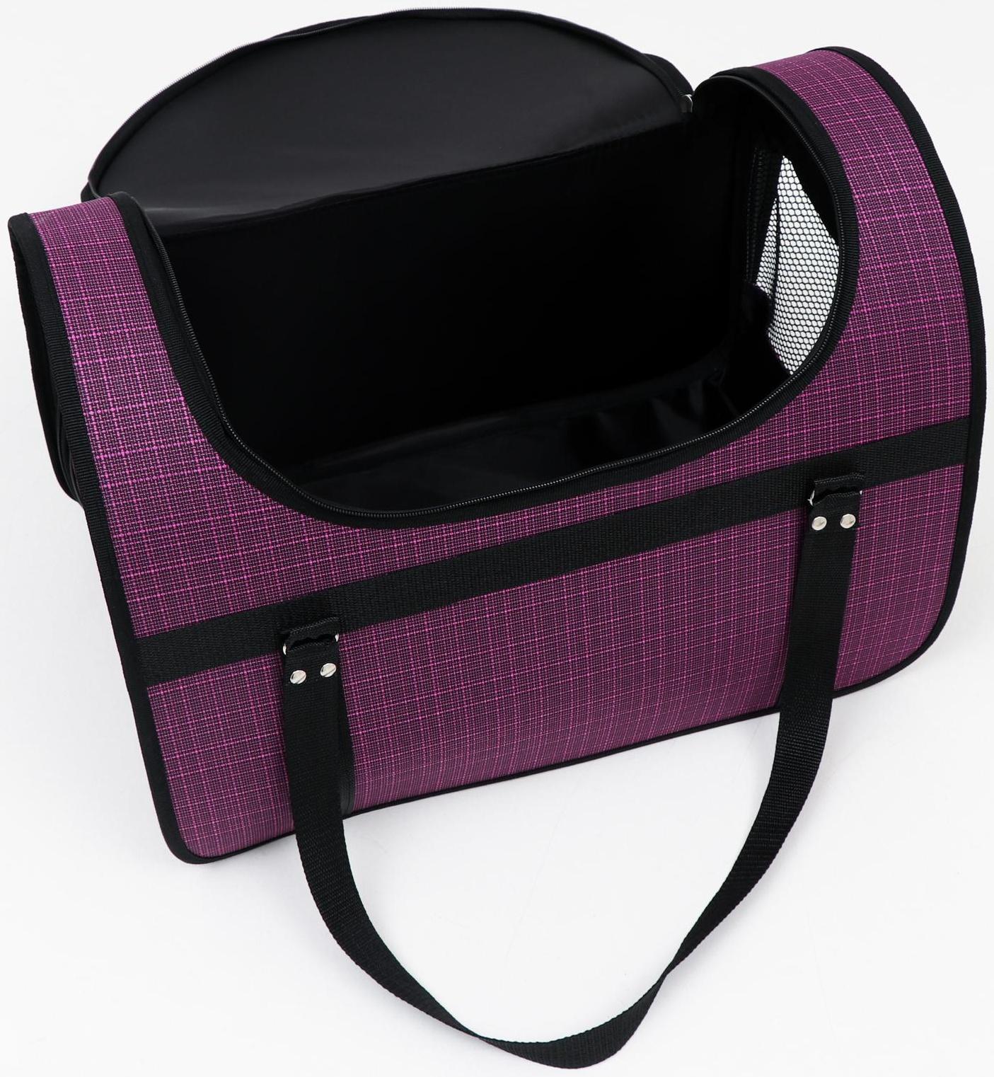 Сумка-переноска с люком, 49 х 30 х 35 см, микс цветов