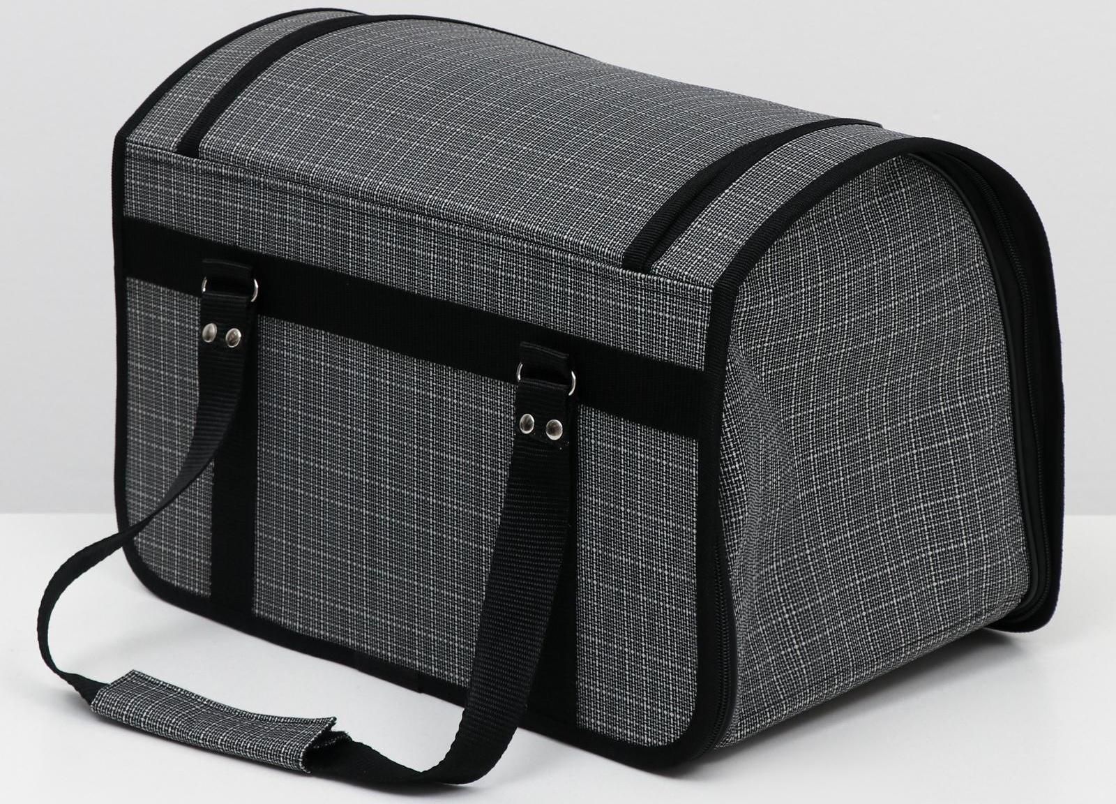 Сумка-переноска с люком, 49 х 30 х 35 см, микс цветов