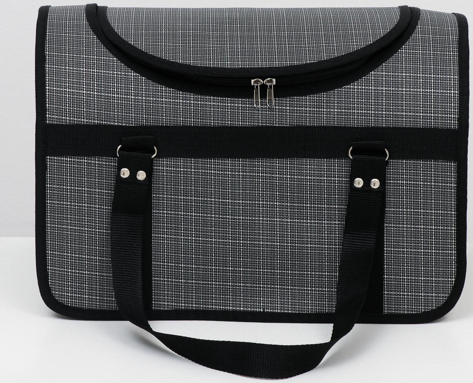 Сумка-переноска с люком, 49 х 30 х 35 см, микс цветов