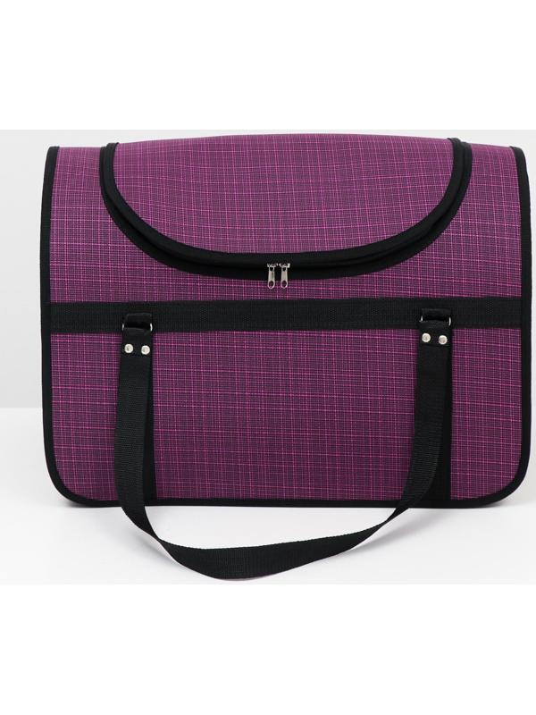 Сумка-переноска с люком, 49 х 30 х 35 см, микс цветов