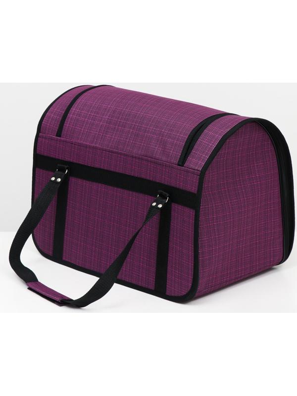 Сумка-переноска с люком, 49 х 30 х 35 см, микс цветов