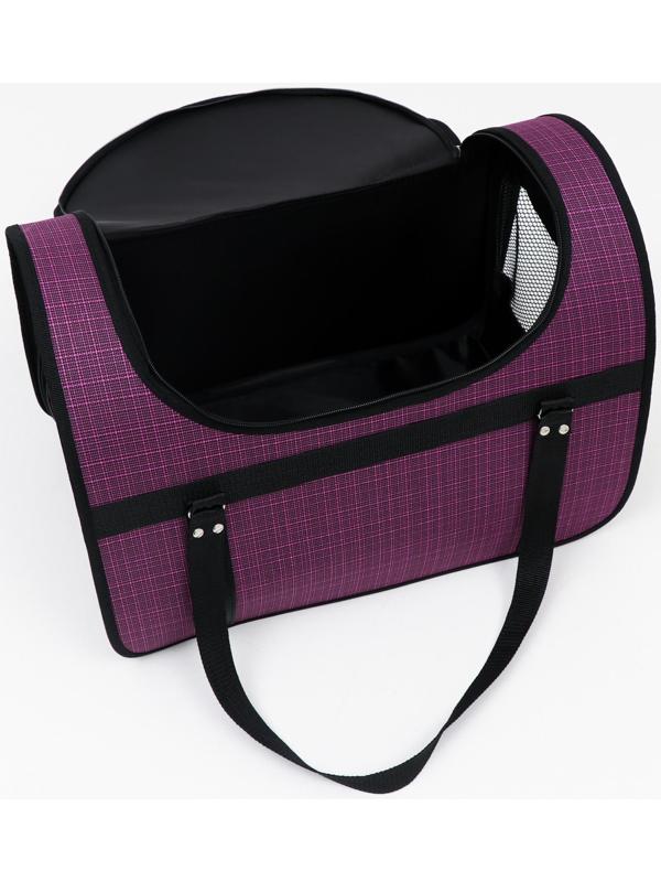 Сумка-переноска с люком, 49 х 30 х 35 см, микс цветов