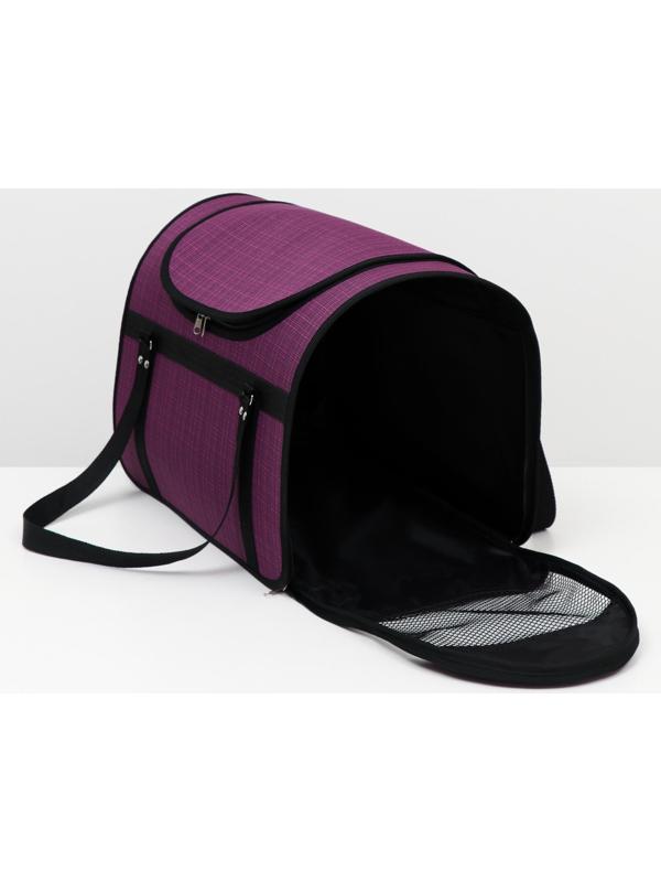 Сумка-переноска с люком, 49 х 30 х 35 см, микс цветов