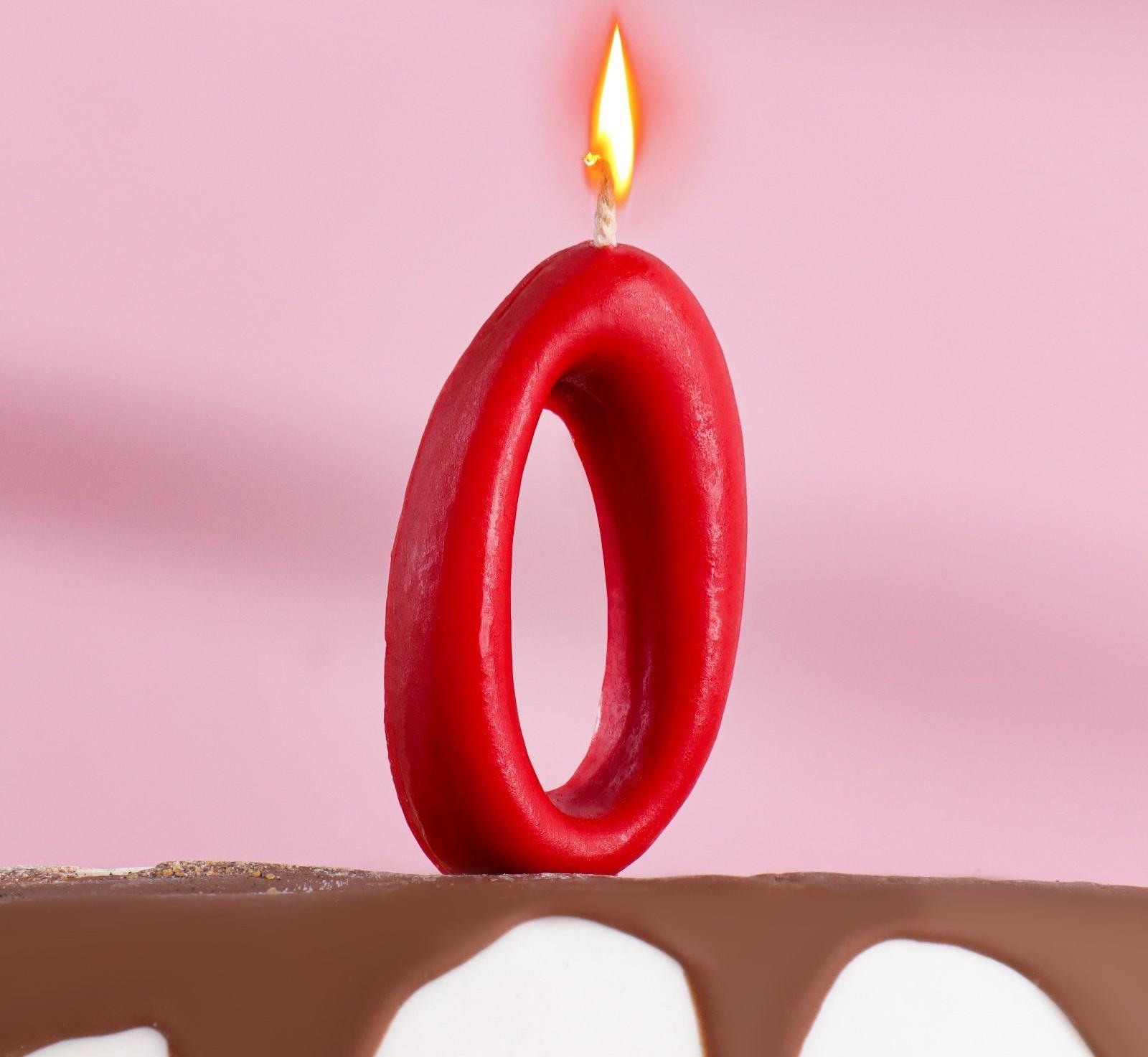 Свеча для торта цифра 