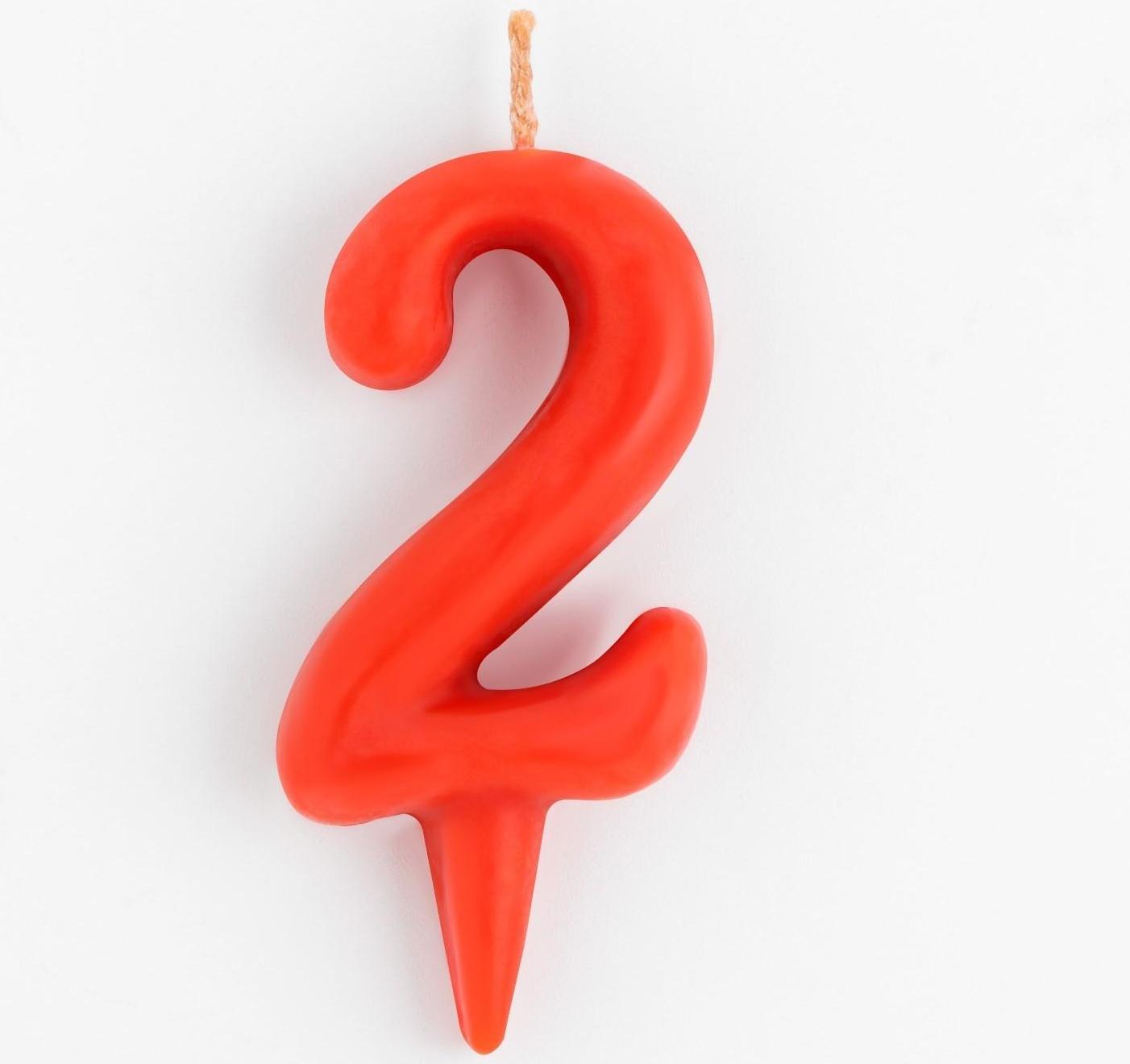 Свеча для торта цифра 