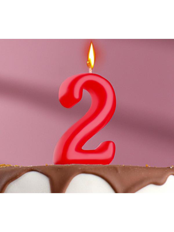 Свеча для торта цифра 