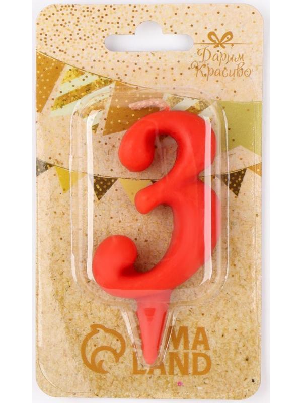 Свеча для торта цифра 