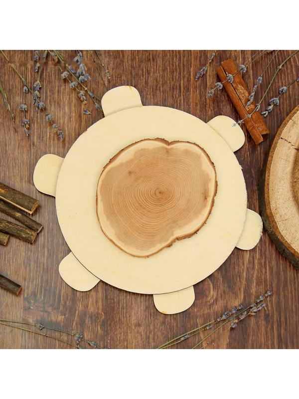 Подставка под горячее «Матрешка», D=20 см, можжевельник