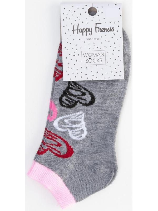 Носки женские, цвет серый, размер 23-25