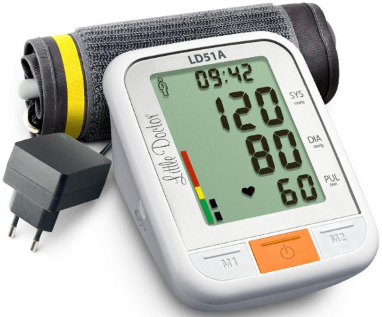 Тонометр Little Doctor LD-51A, автоматический, манжета 25-36 см, с адаптером