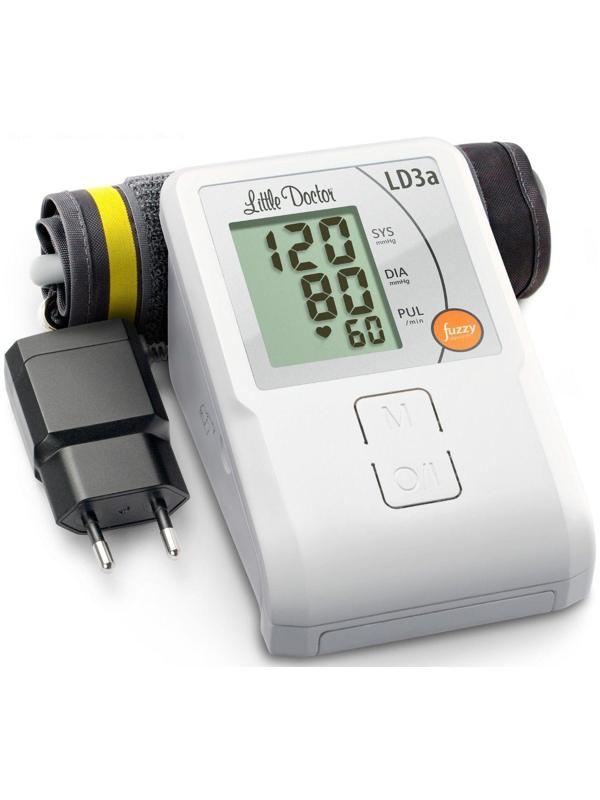 Тонометр Little Doctor LD-3а, автоматический, манжета 25-36 см, 4хАА, с адаптером