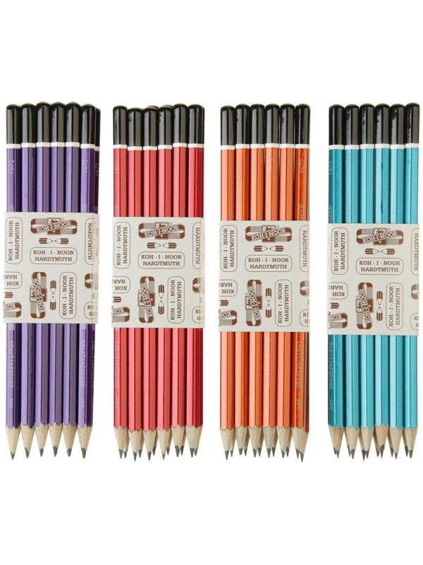 Карандаш чернографитный 2.0 мм, Koh-I-Noor SCALA 1672/2 HB, L=175 мм