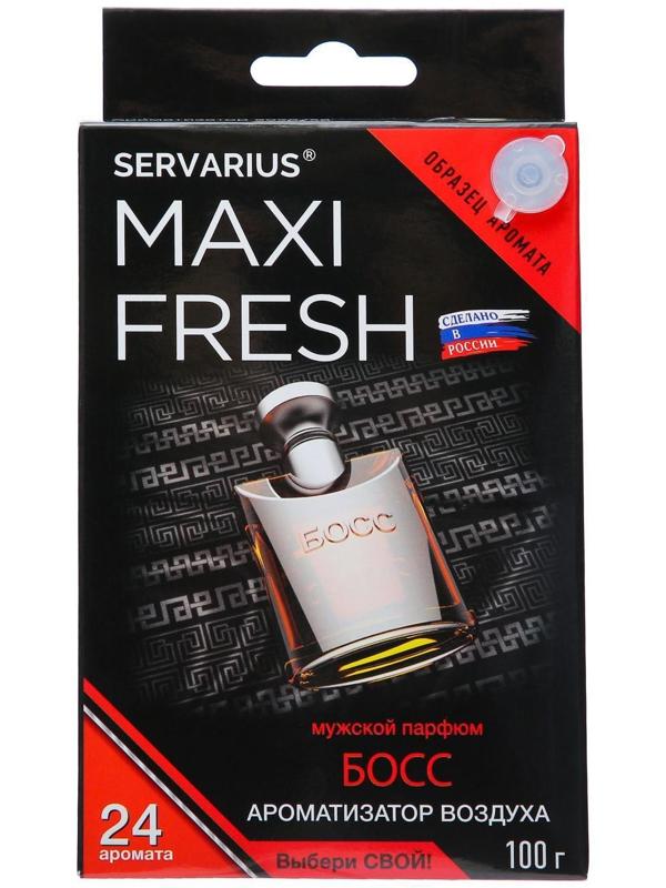 Ароматизатор MAXI FRESH под сиденье гель «БОСС»