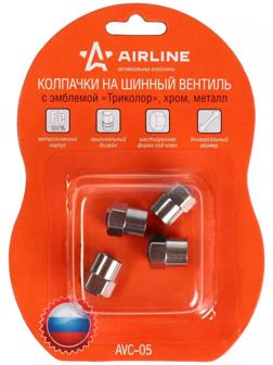 Колпачки Airline AVC-05, на шинный вентиль
