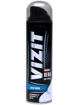 Пена для бритья Vizit с ментолом, 225 мл