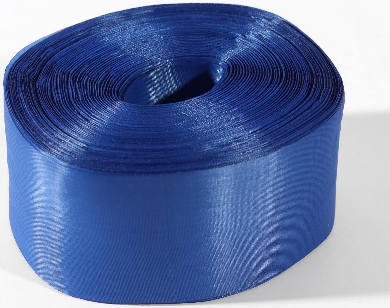 Лента капроновая, 50 мм, 100 ± 5 м, цвет синий