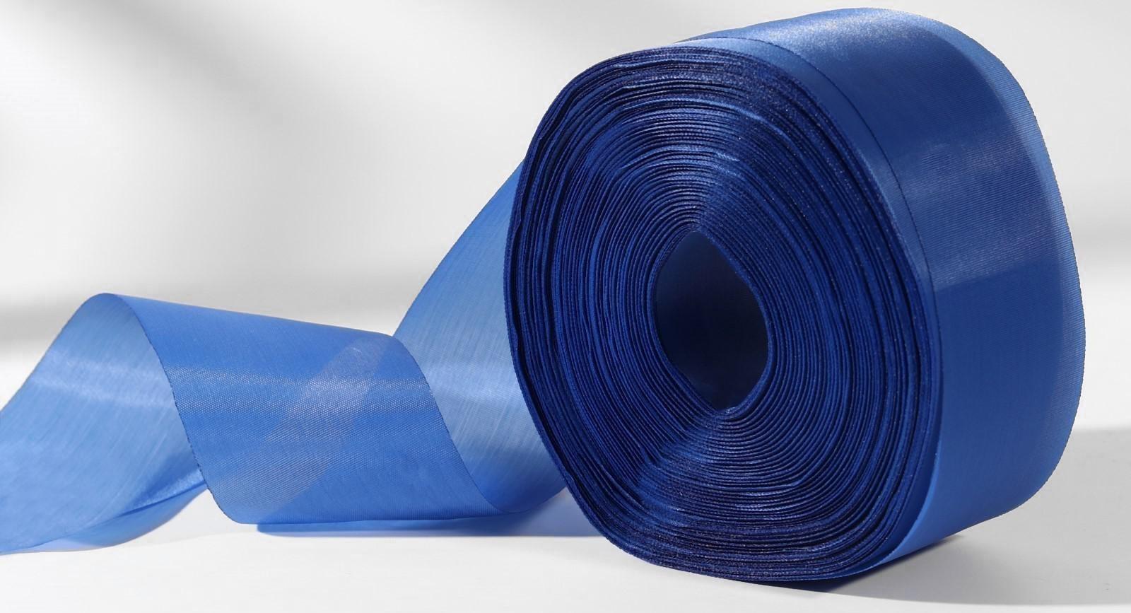 Лента капроновая, 50 мм, 100 ± 5 м, цвет синий