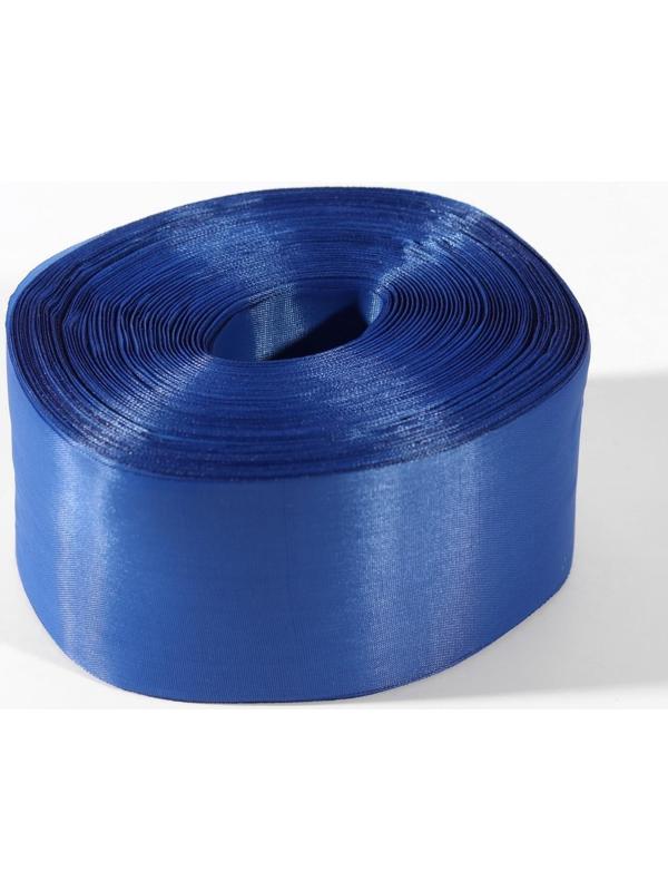 Лента капроновая, 50 мм, 100 ± 5 м, цвет синий