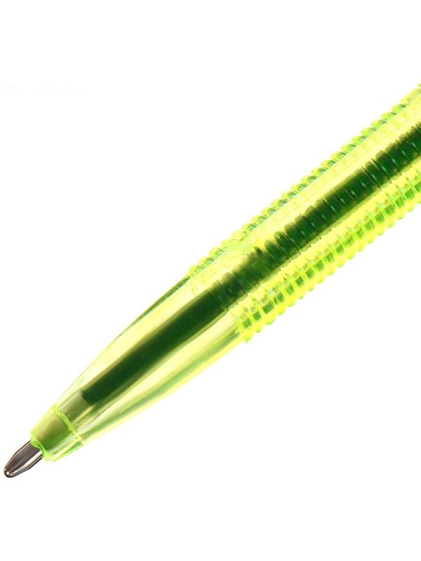 Ручка шариковая Office Style 820, узел 0.7 мм, чернила синие, корпус зелёный хамелеон