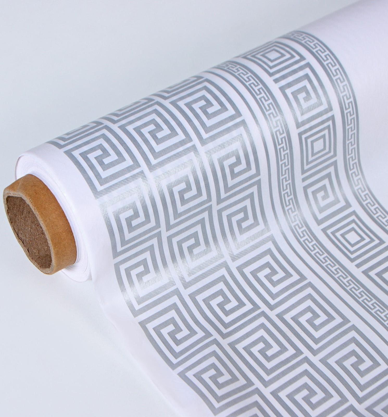 Клеёнка столовая на нетканой основе Доляна, ширина 137 см, толщина 0,18 мм, рулон 20 м