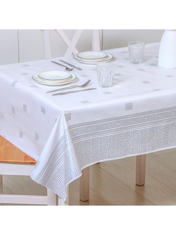 Клеёнка столовая на нетканой основе Доляна, ширина 137 см, толщина 0,18 мм, рулон 20 м