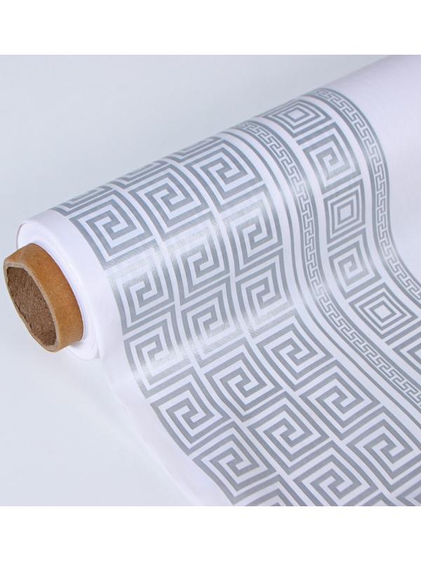 Клеёнка столовая на нетканой основе Доляна, ширина 137 см, толщина 0,18 мм, рулон 20 м