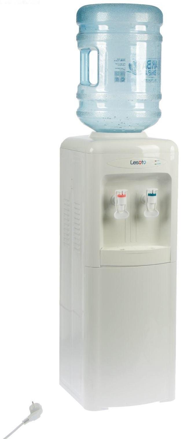 Кулер для воды LESOTO 222 LK, только нагрев, 500 Вт, белый