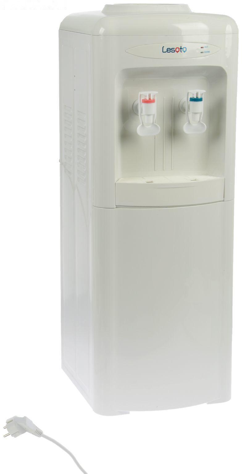 Кулер для воды LESOTO 222 LK, только нагрев, 500 Вт, белый
