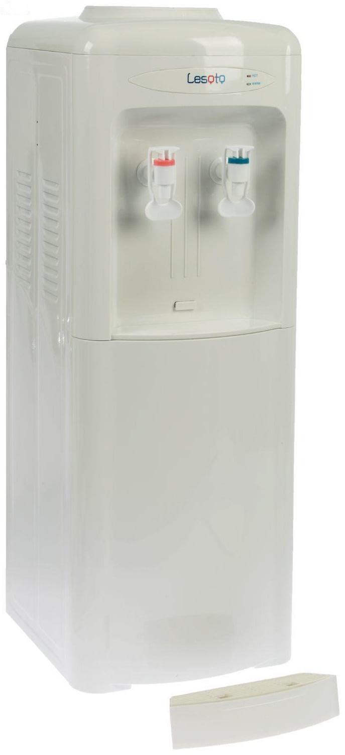 Кулер для воды LESOTO 222 LK, только нагрев, 500 Вт, белый