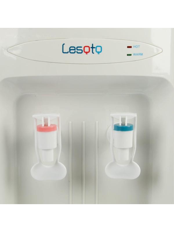Кулер для воды LESOTO 222 LK, только нагрев, 500 Вт, белый