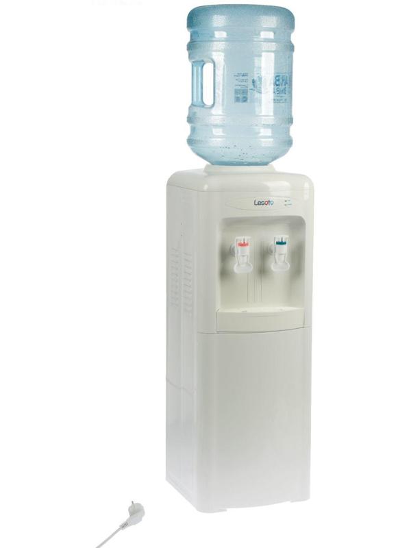 Кулер для воды LESOTO 222 LK, только нагрев, 500 Вт, белый