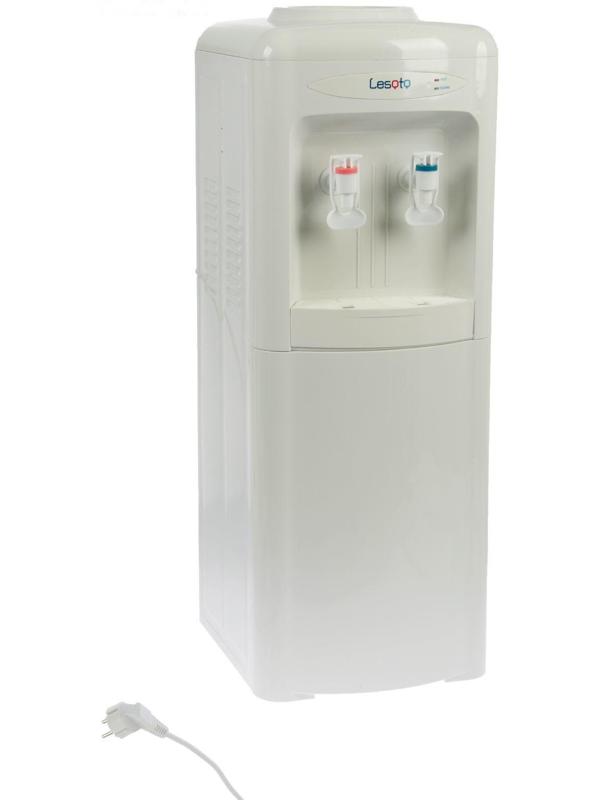 Кулер для воды LESOTO 222 LK, только нагрев, 500 Вт, белый