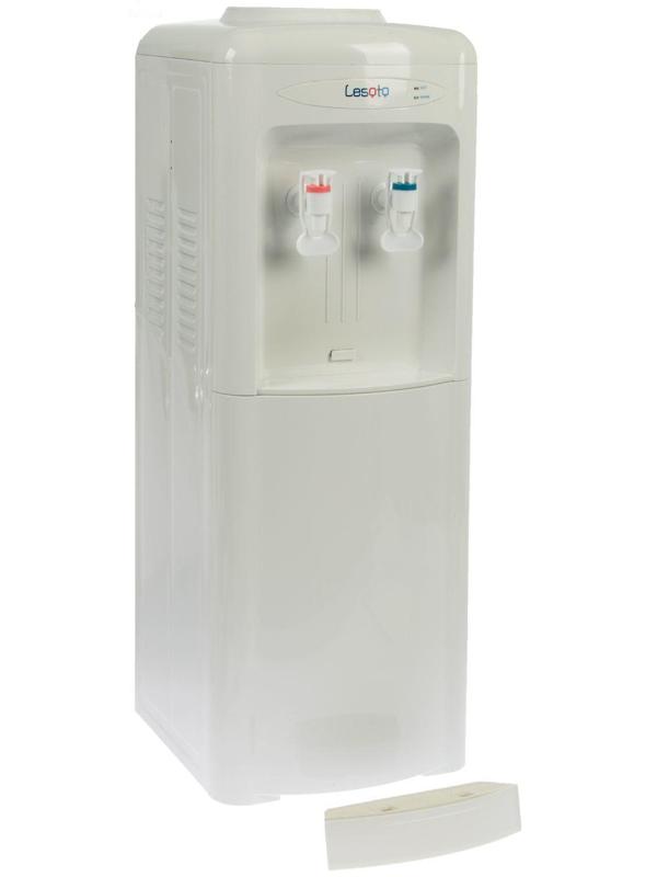 Кулер для воды LESOTO 222 LK, только нагрев, 500 Вт, белый