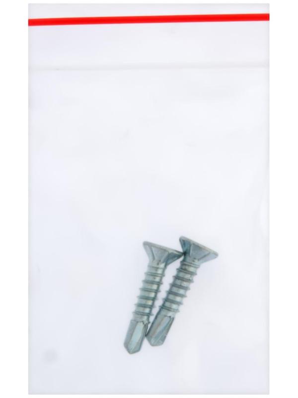 Ограничитель открывания, металлический, белый