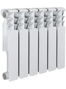 Радиатор Tropic 350x80 мм биметаллический, 6 секций