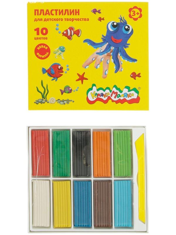 Пластилин 10 цветов 150 г 