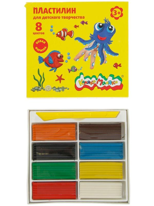Пластилин 8 цветов 120 г 