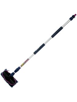 Щетка для мытья CityUp CU-610, телескопическая, 99-160 см, под шланг, с краном
