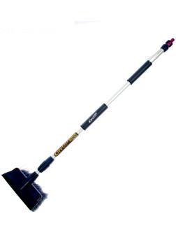 Щетка для мытья CityUp СU-613, телескопическая, 100-172 см, водосгон, с краном, усиленная